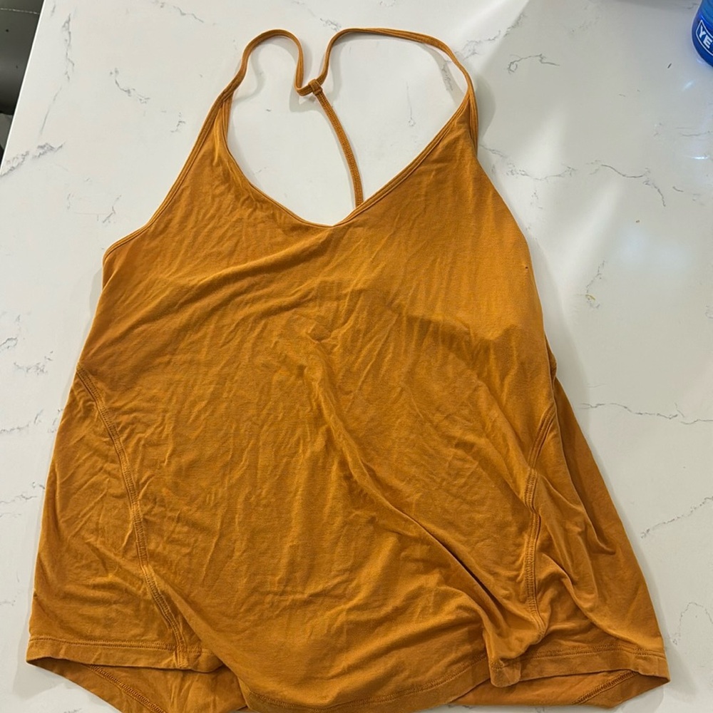 Lululemon modal-silk yoga tank top